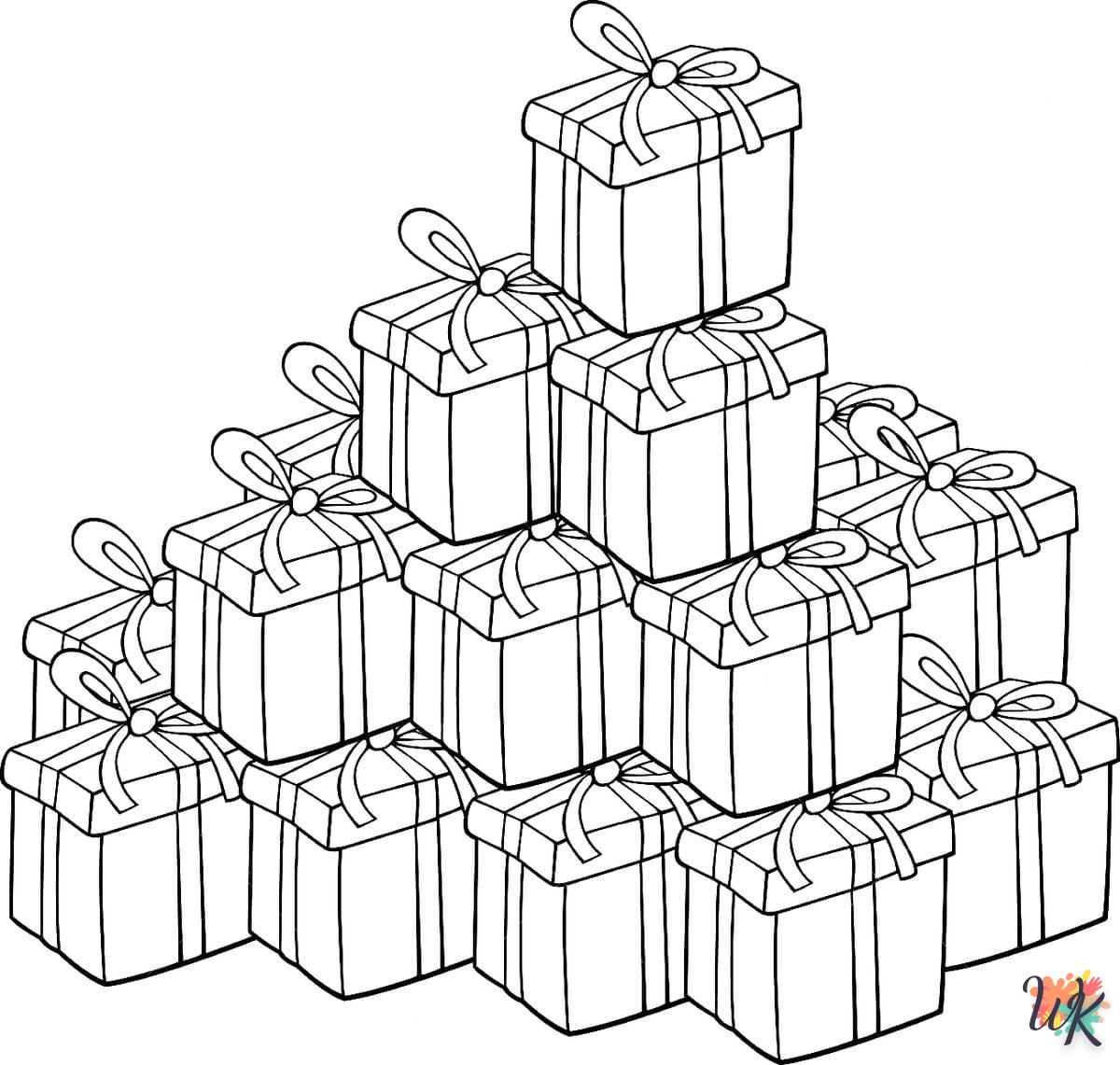 Regalo 15 Disegni da Colorare Regalo 13